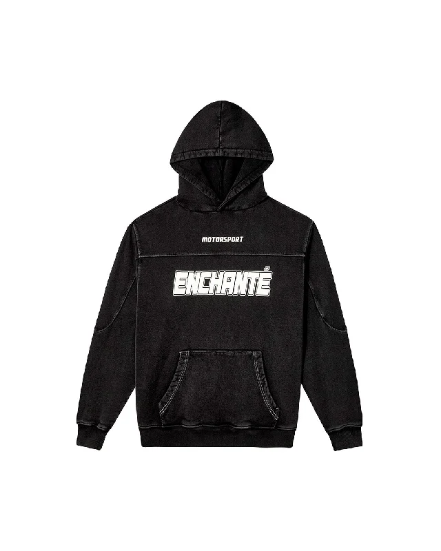 Enchanté Motorsport Hoodie Hoodie with Elastic Cuffs Stretchable Comfortable
