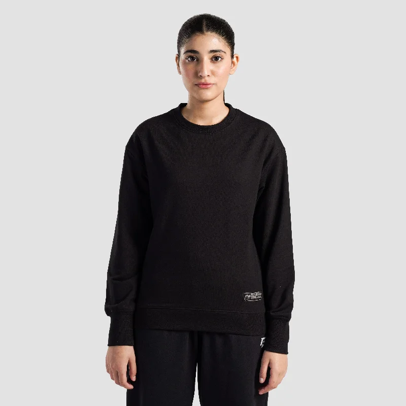 GA Zen SweatShirt (Black) Hoodie with Hood Adjustable Protection