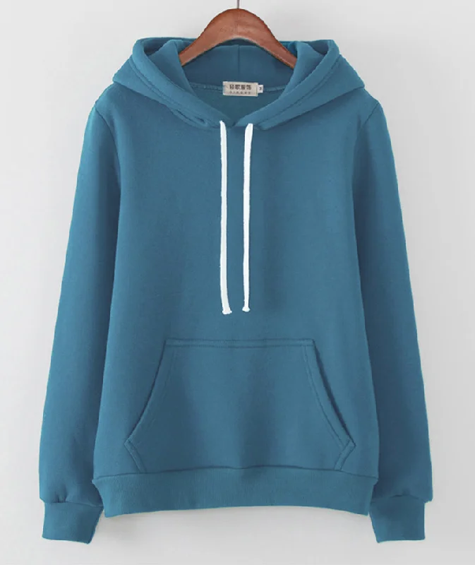 Hoodie simple loose plus fleece top 231 Hoodie with Magnetic Closure Innovative Modern Hoodie simple loose plus fleece top 231 Hoodie with Magnetic Closure Innovative Modern