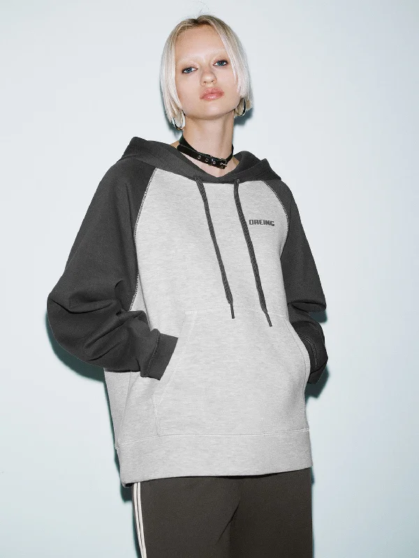 Loose Hoodie Sweatshirts Hoodie with Strings Custom Fit Adjustable