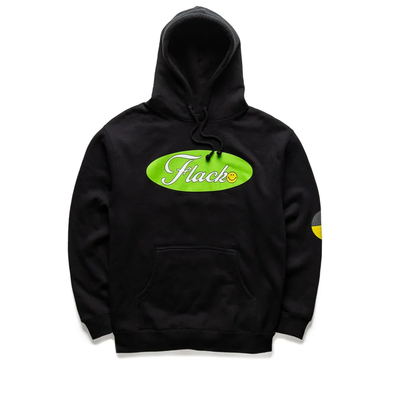 ASAP Rocky Flacko Hoodie - Black Hoodie with Front Slit Layering Stylish