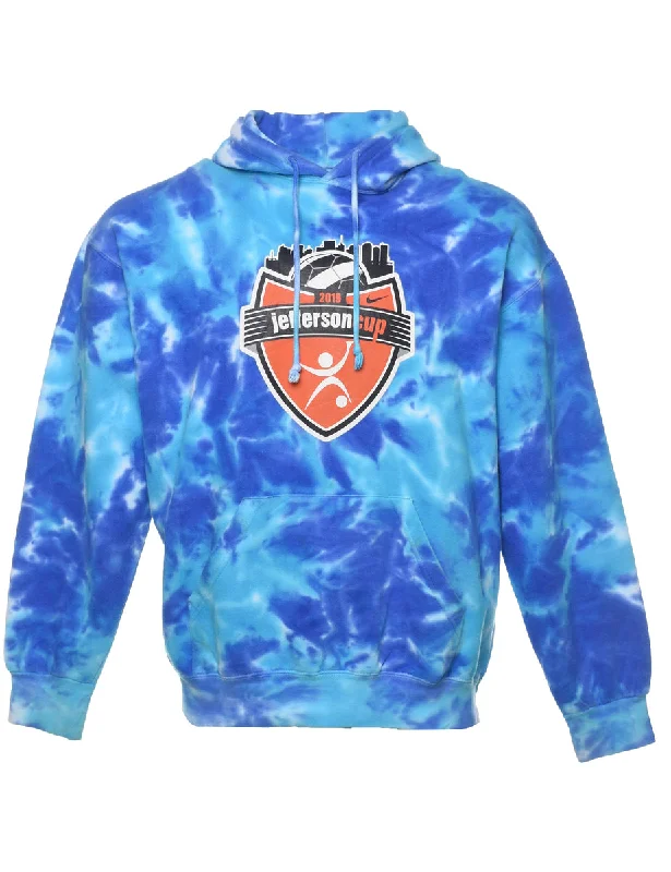 Tie-dye Jefferson Cup Hoodie - M Hoodie with Print Artistic Unique