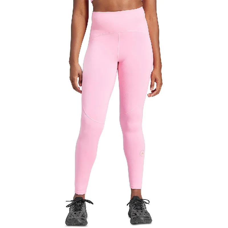 Adidas Womens High Waisted Tights Jogger Pants Fashionable Tapered Leg Pants