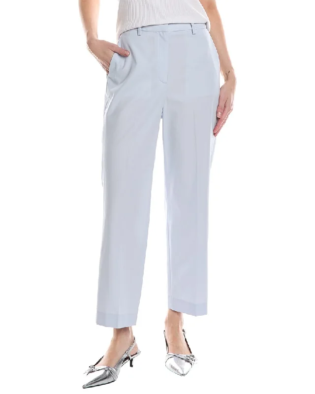 Theory High-Waist Straight Pant Comfortable Denim Leggings