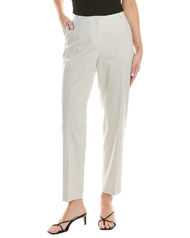 Lafayette 148 New York Clinton Ankle Pant High-Waist Yoga Pants