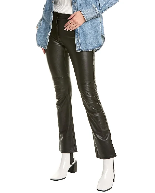 The Kooples Leather Pant Cozy Maternity Pants