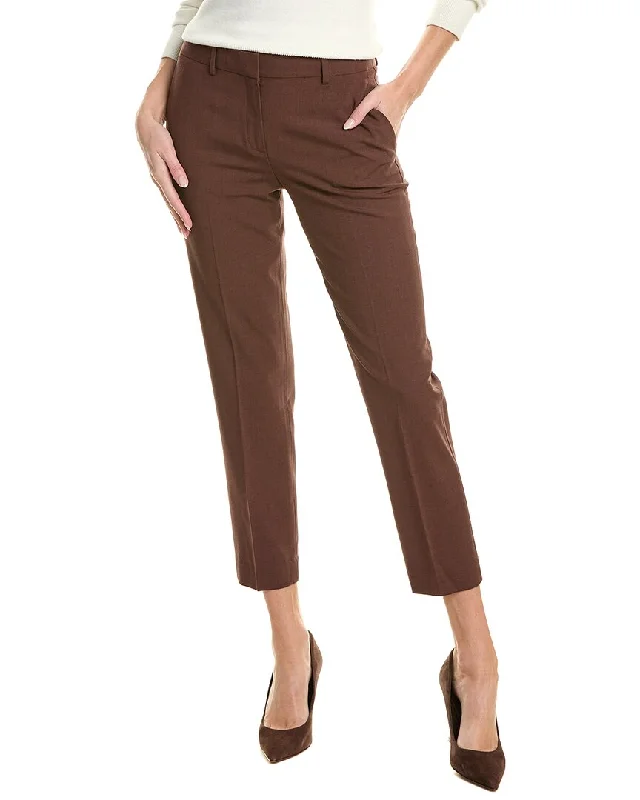 Theory Testra Wool-Blend Pant Fashionable Sporty Pants