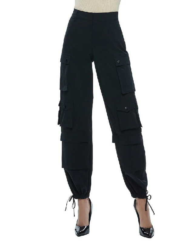 Alice + Olivia Olympia Mr Baggy Cargo Pant Casual Skinny Fit Pants