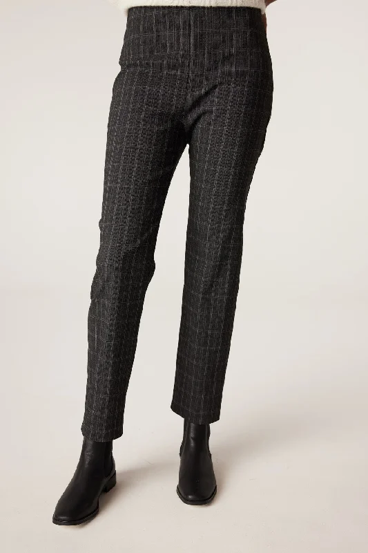 Cable Melbourne Bell Check Pant Trendy Printed Pants
