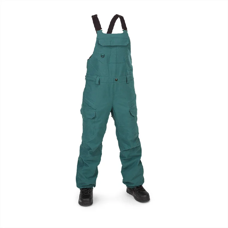 Creston 3D Stretch Bib Snowboard Pants - Womens Comfortable Denim Leggings