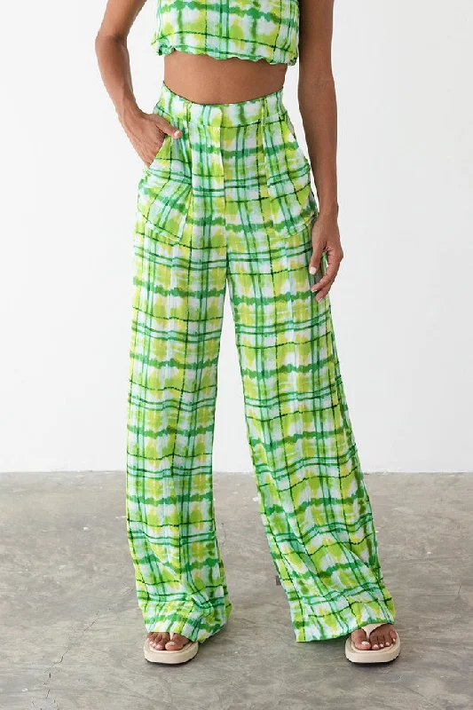 LE SALTY LABEL Womens Skylar Pants - Tropicale Soft Cotton Pants