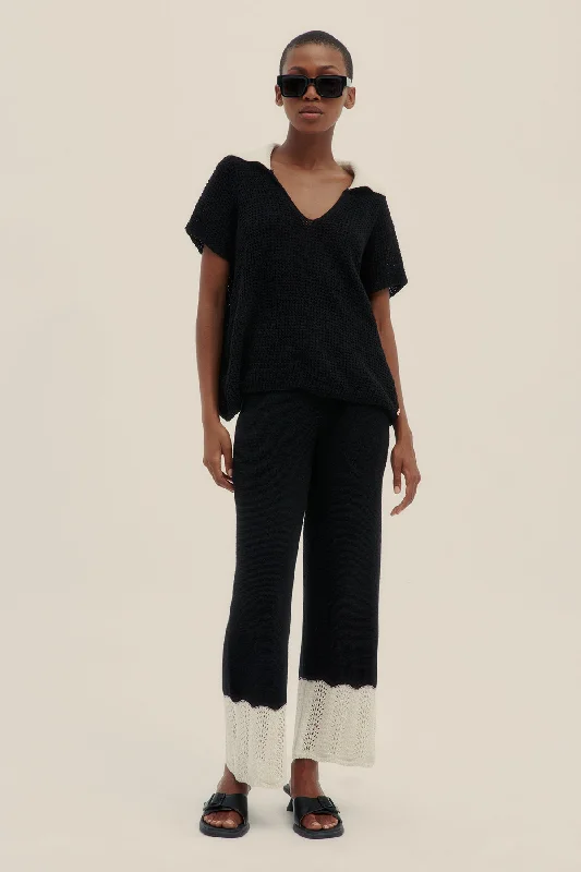 Lu Knit Pants Slim-Fit Leggings