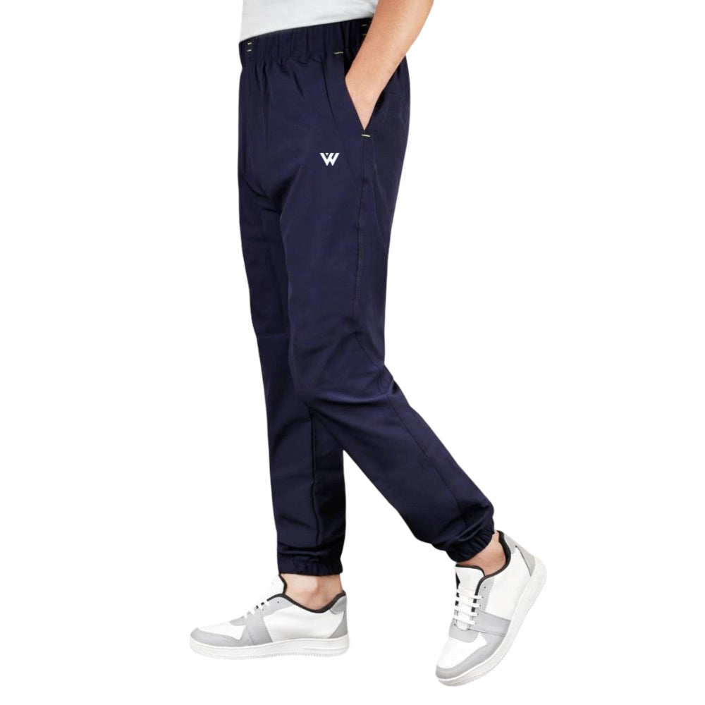 Generic Men's Polyster Soild Track Pant-Lower (Navy Blue) Cozy Maternity Pants