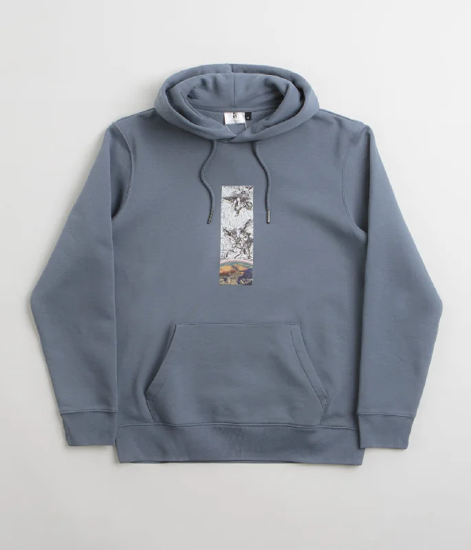 Poetic Collective Earth Hoodie - Mineral Grey Hoodie with Set-In Sleeves Structured Classic Poetic Collective Earth Hoodie - Mineral Grey Hoodie with Set-In Sleeves Structured Classic