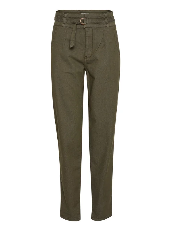 Pulz PzSigne Pants Kalamata Classic Straight-Leg Pants