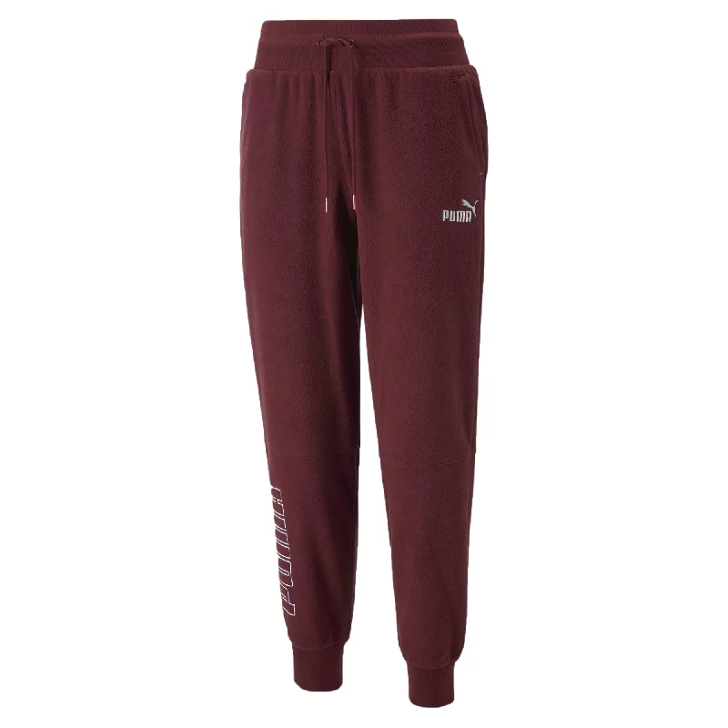 Puma Power Winterised Pants - Womens - Aubergine Stylish Slim Trousers