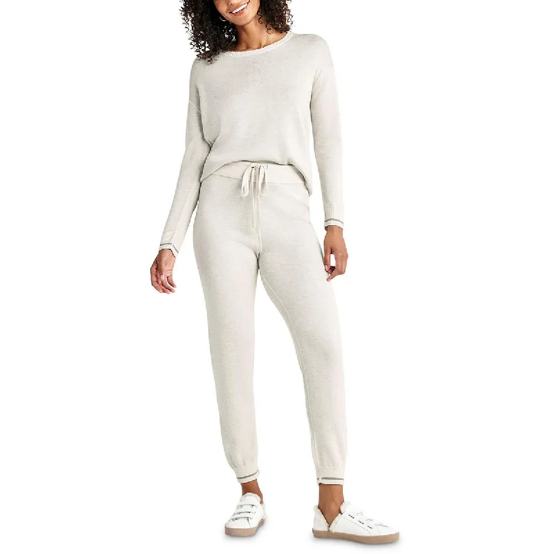 Splendid Womens Reversible Drawstring Hem Jogger Pants Formal Slim Pants