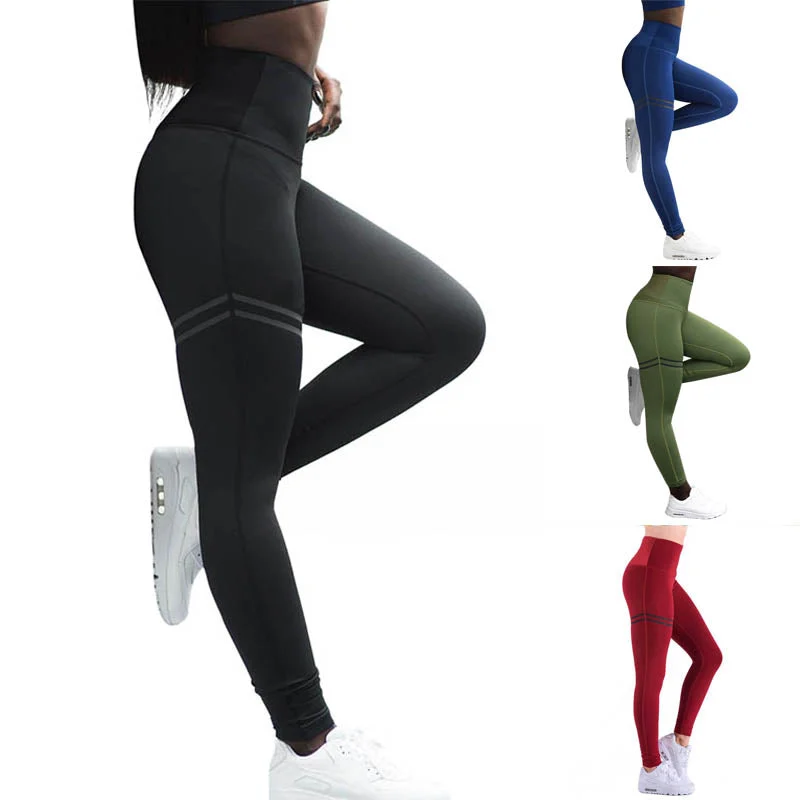 Tight Compression Sport Yoga Pants Comfortable Jogger Trousers