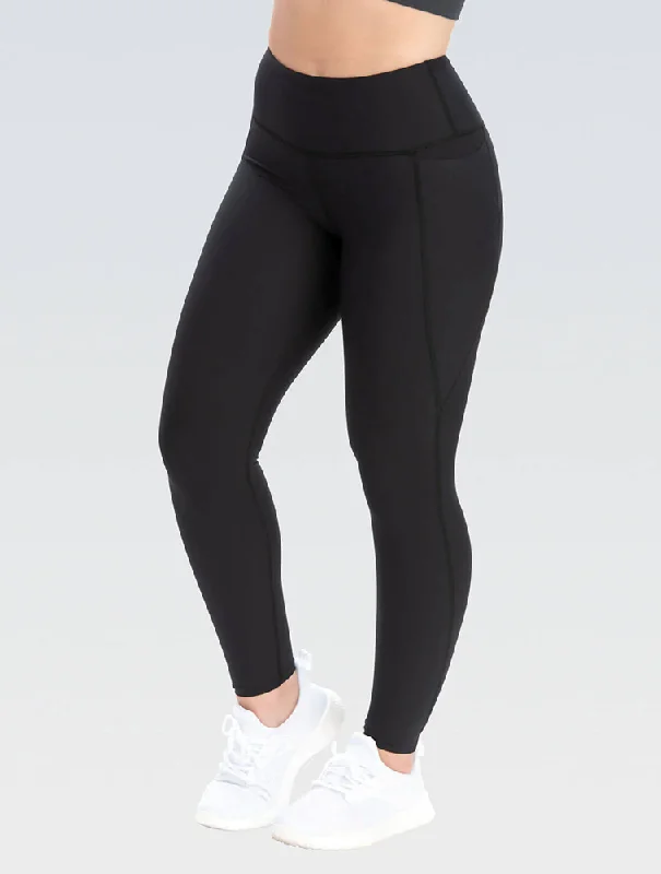Women's ActiveTek Warm Up Pants Comfortable Denim Trousers