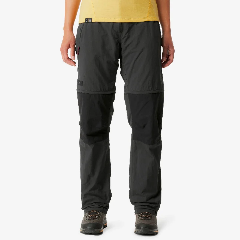 Forclaz Women's MT100 2-in-1 Zip-Off Hiking Pants Soft Wool Pants
