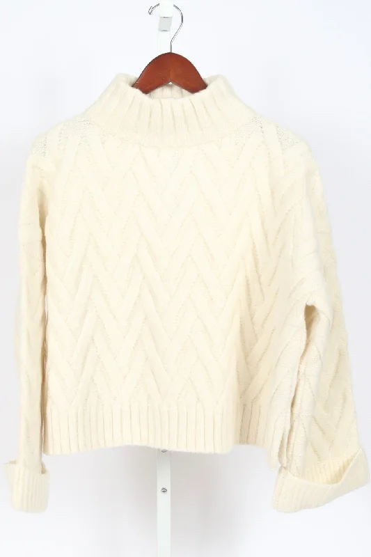 Mae Sweater - Ivory Sweater Knitwear Pullover