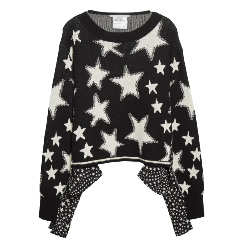 Stars Knit Jumper Sweater Knitwear Pullover