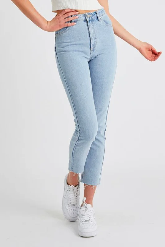 Abrand - A '94 High Slim Jean, Walk Away Trendy Bootcut High-Waisted Jeans