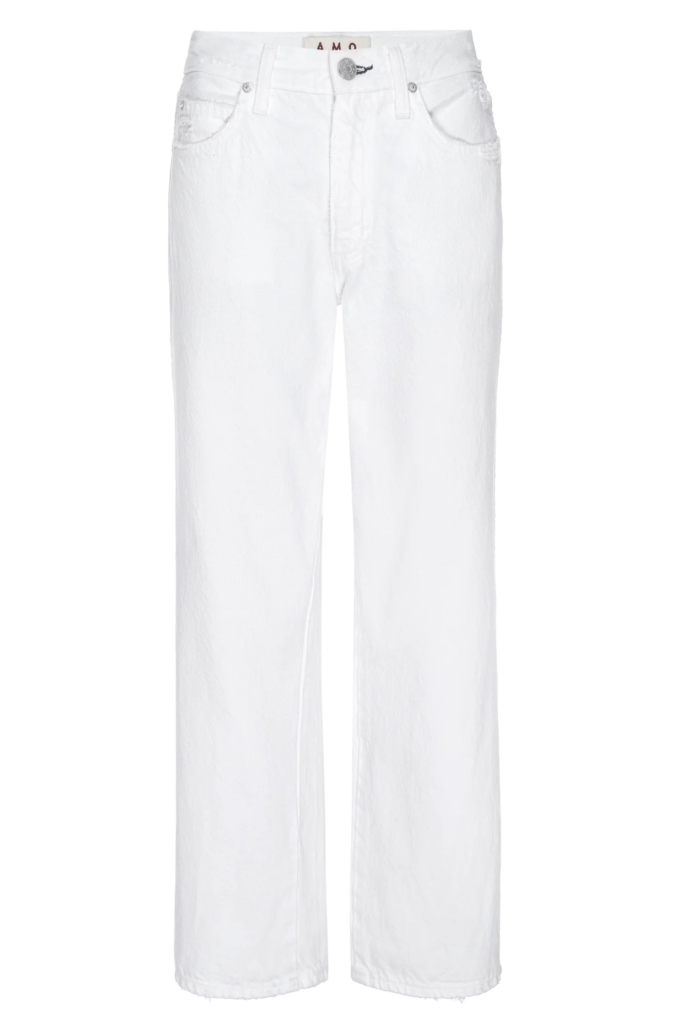 AMO Billie Jean White Stylish Slim Fit Denim