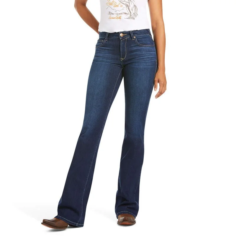 Ariat Women's Ultra Stretch Perfect Rise Katie Flare Jean Casual Bootcut Ripped Jeans Ariat Women's Ultra Stretch Perfect Rise Katie Flare Jean Casual Bootcut Ripped Jeans