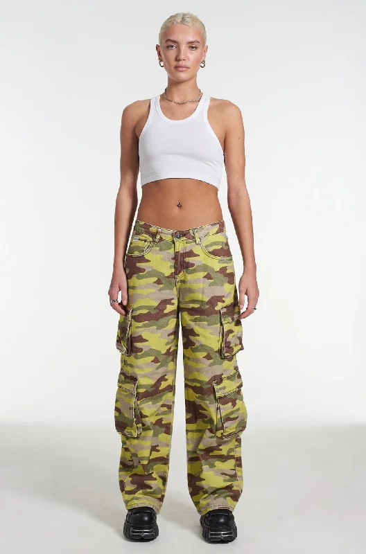 Release Jean - Camo Fashionable Slim Fit Jeans