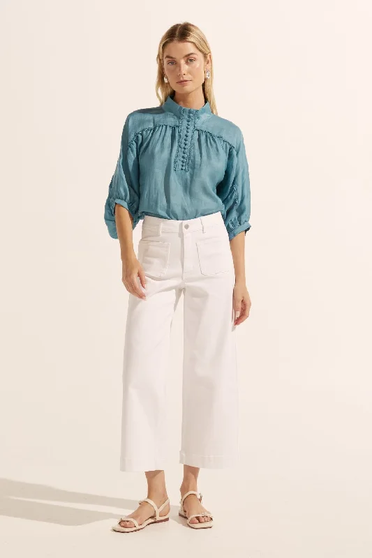 ESTABLISH JEAN Trendy Flared Leg Jeans