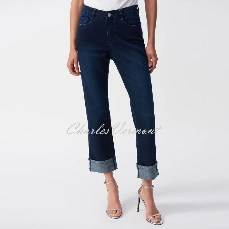 Joseph Ribkoff Cropped Jean - Style 251961 Trendy Vintage Denim Jeans