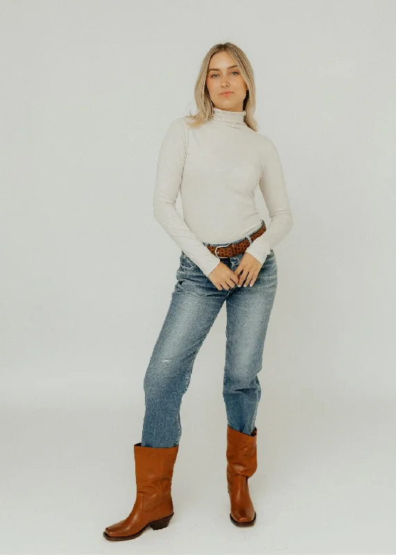Moussy MV Nichols Straight Jean Stylish High-Waist Jeans