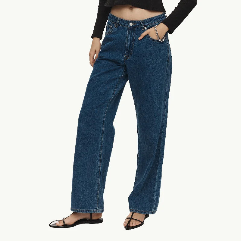 Wide Leg Jean - Heritage Blue Elegant Skinny Leg Jeans