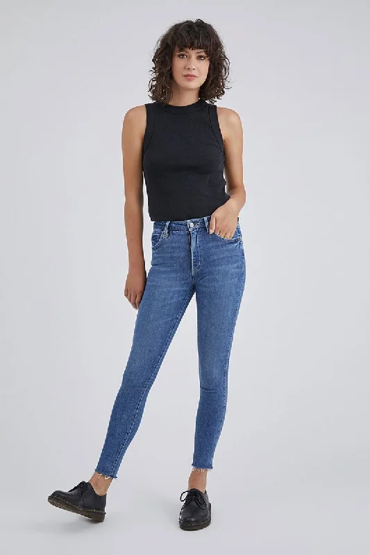 Neuw - Smith Skinny Jean, Zero Bushwick Blues Classic Black Denim Jeans