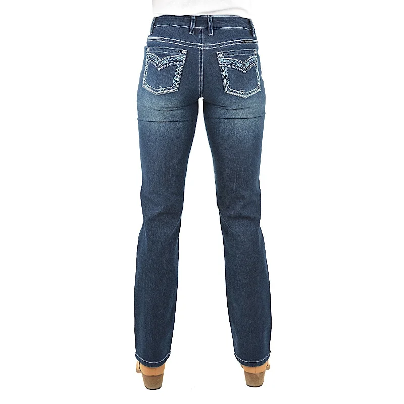 Pure Western Womens Geraldine Straight Leg Jean-Midnight Fashionable Jeggings Style Jeans Pure Western Womens Geraldine Straight Leg Jean-Midnight Fashionable Jeggings Style Jeans