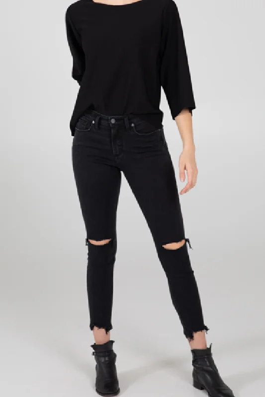 Silver Most Wanted Skinny Jean Chic Faded Blue Jeans