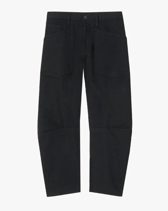 Shon Jean Casual Wide-Legged Denim Jeans