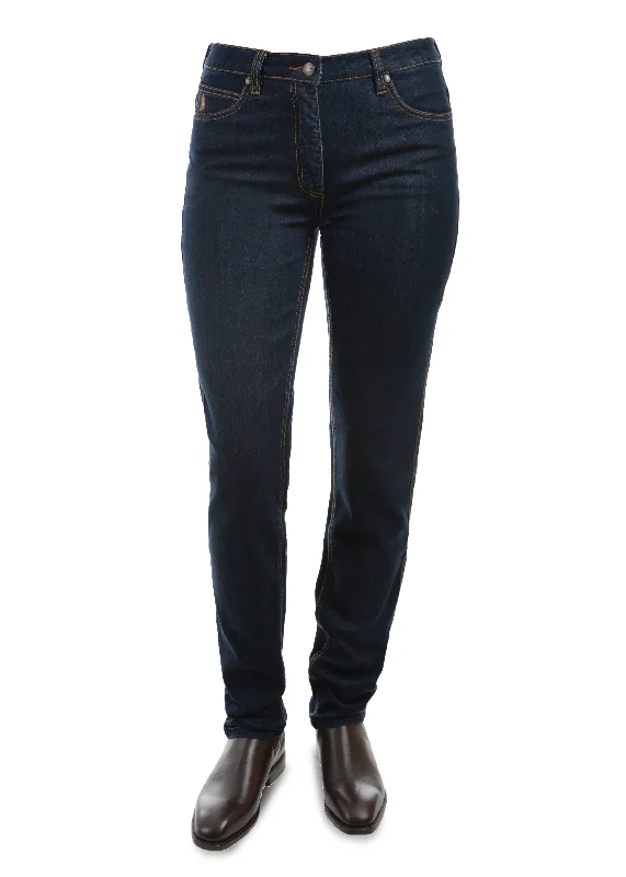 Thomas Cook Women's Mornington Slim Leg Wonder Jean Classic Black Denim Jeans