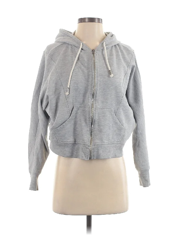 Zip Up Hoodie Hoodie with Magnetic Closure Innovative Modern