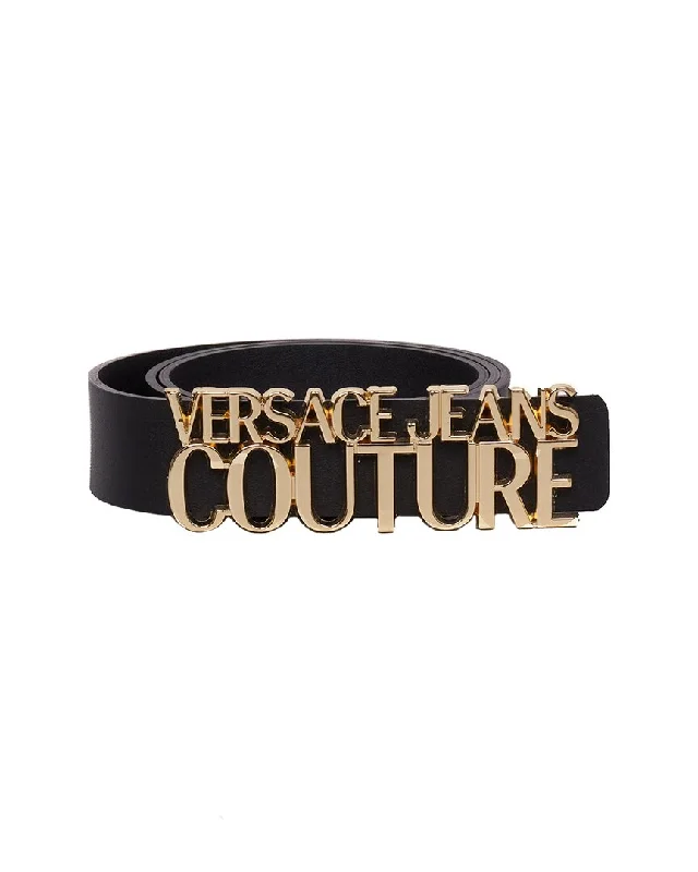 Versace Jeans Couture Leather Belt Classic Slim Fit Jeans