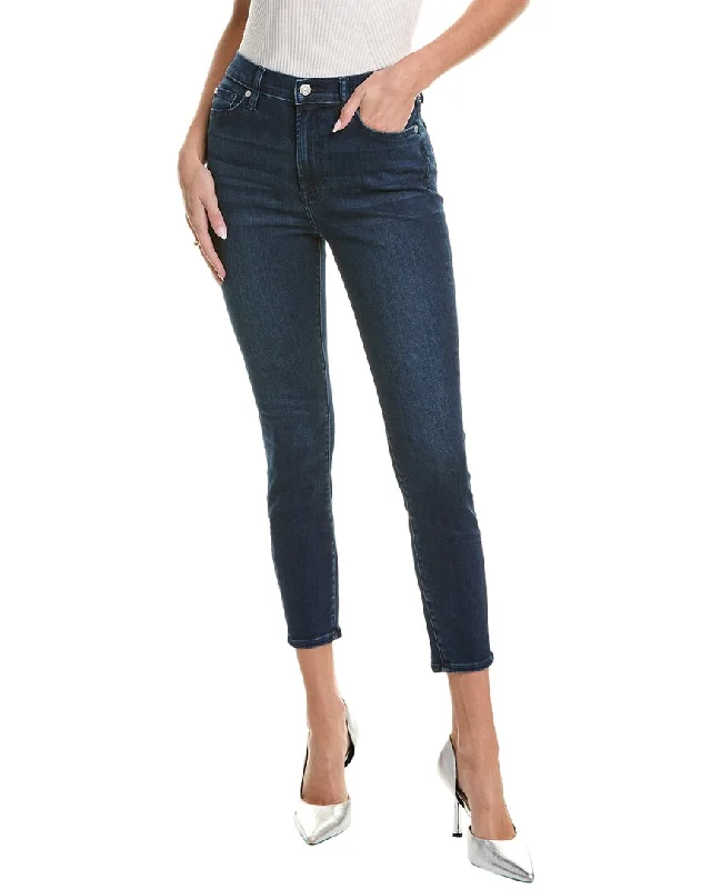 7 For All Mankind High-Waist Ankle Gwenevere Hazel Skinny Jean Elegant Skinny Leg Jeans