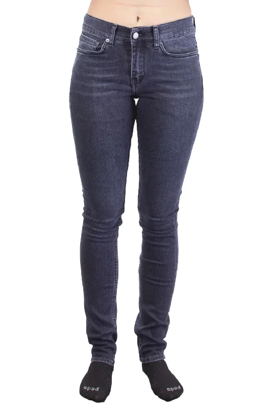 BLK DNM Women's Irwin Grey Skinny Jeans #BMMDJ01 $215 NWT Cozy Tencel Blend Denim Jeans