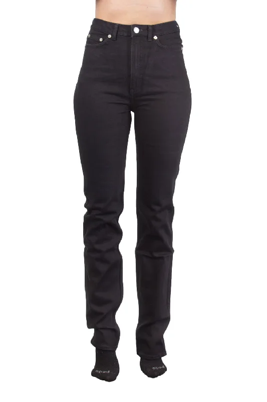 BLK DNM Women's Varick Black High Rise Jeans #WJ100701 $215 NWT Comfortable Boyfriend Jeans