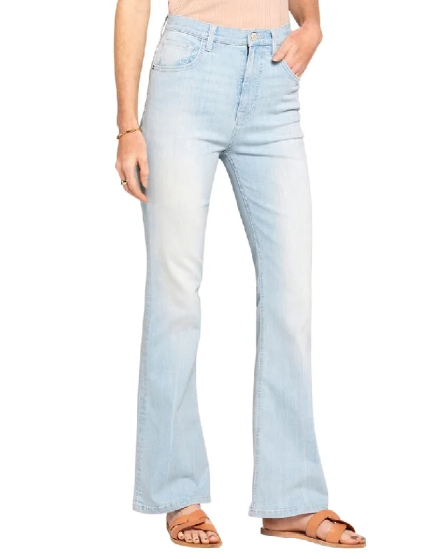 Current/Elliott The Side Street Cerulean Flare Jean Trendy Plus Size Jeans