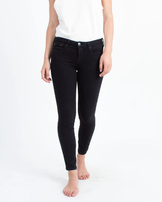 Low-Rise "Riley Skinny" Jean Trendy Low-Rise Slim Jeans