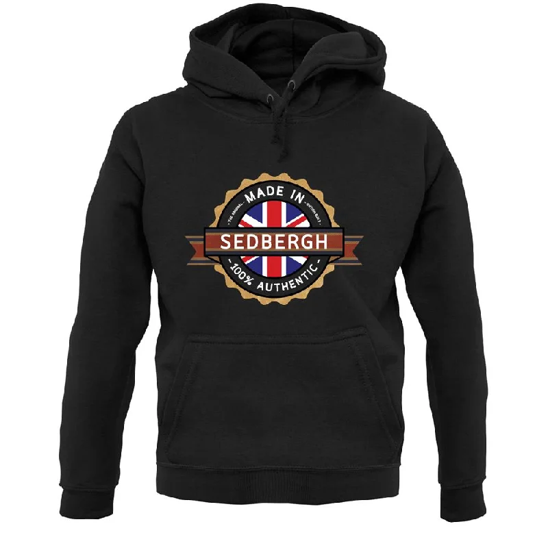 Made In Sedbergh 100% Authentic Unisex Hoodie Hoodie with High-Low Hem Asymmetrical Trendy