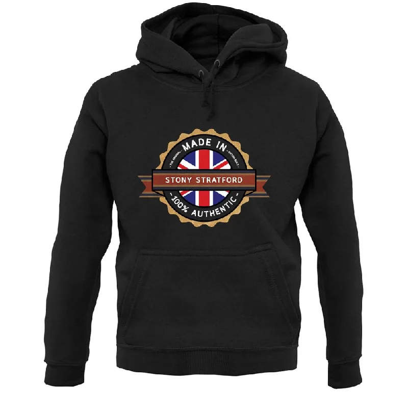 Made In Stony Stratford 100% Authentic Unisex Hoodie Graphic Hoodie Design Print