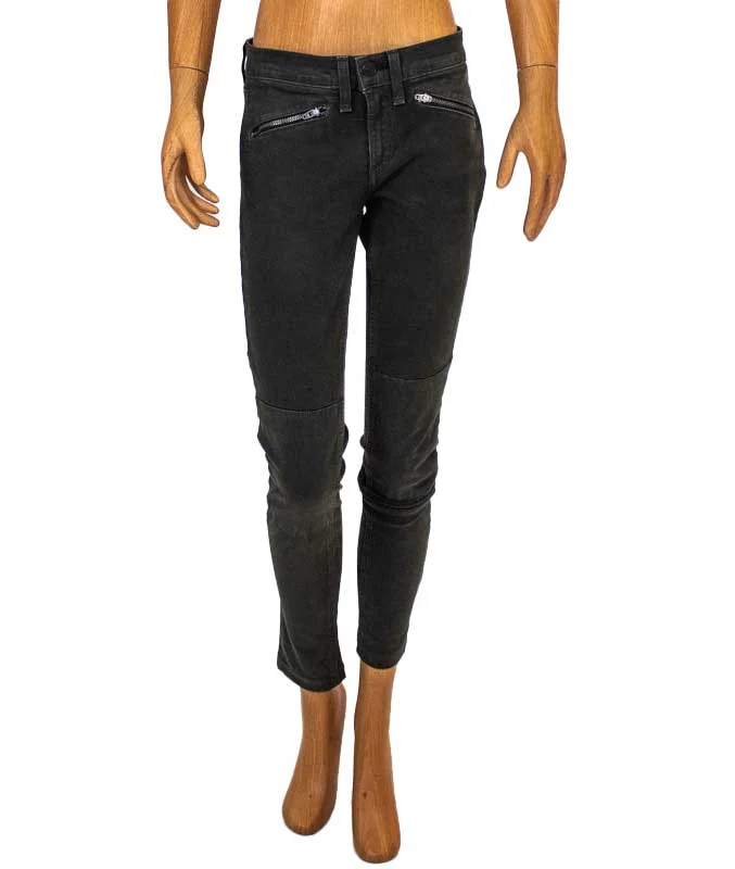 Ridley Moto Jean Stylish Tapered Fit Jeans