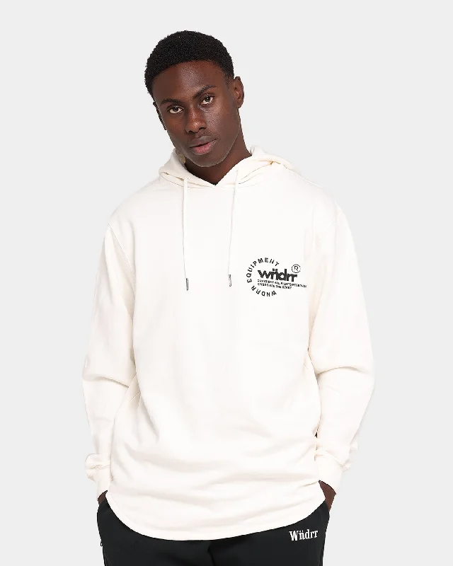 WNDRR Stage Curved Hoodie Off White Graphic Hoodie Design Print